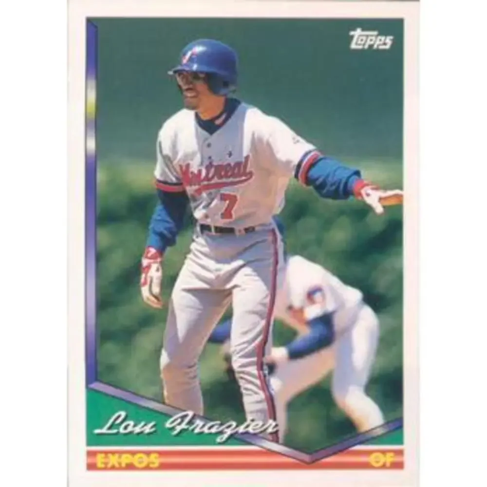 1994 Topps Lou Frazier RC # 192 Montreal Expos